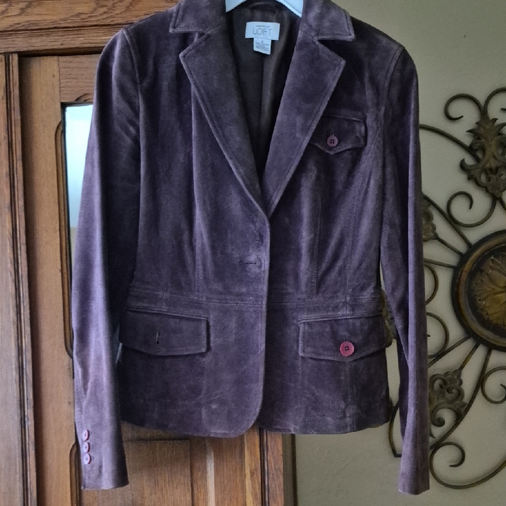 LOFT Women's Suede Blazer